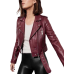 13 Reasons Why Alisha Boe (Jessica Davis) Maroon Leather Jacket